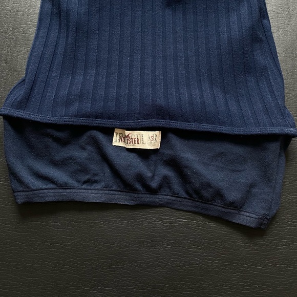 Navy Blue Ribbed Halter Top ❗️ - Picture 5 of 5